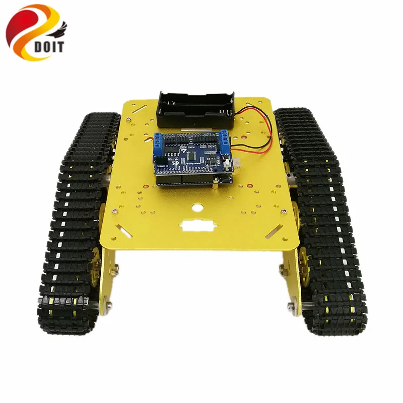 DOIT TS300 амортизирующий WiFi бак шасси с ESPDuino макетная плата + драйвера двигателя для