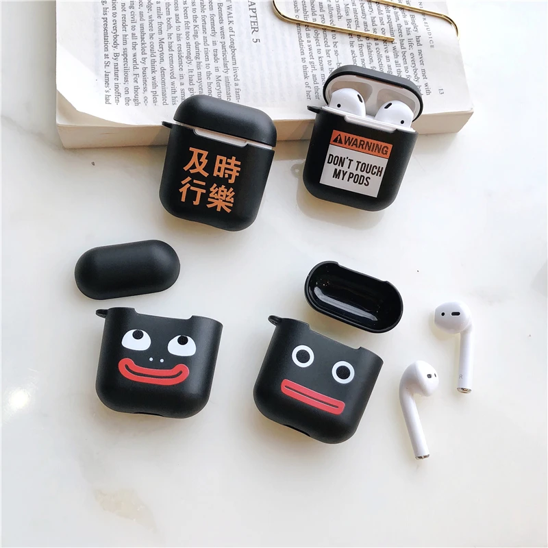 Милый роскошный мультяшный силиконовый ударопрочный чехол для Airpods, беспроводные наушники, чехол для Apple Air Pods 2, сумка для зарядки с логотипом бренда