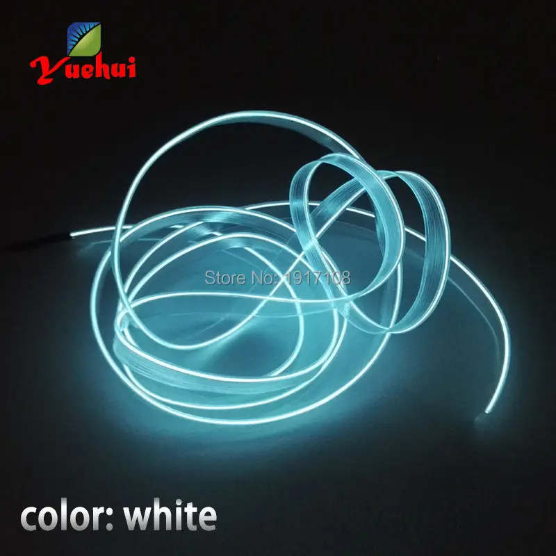 Без контроллера светодиодный неоновый светильник 2 3 мм с юбкой 10 цветов на выбор