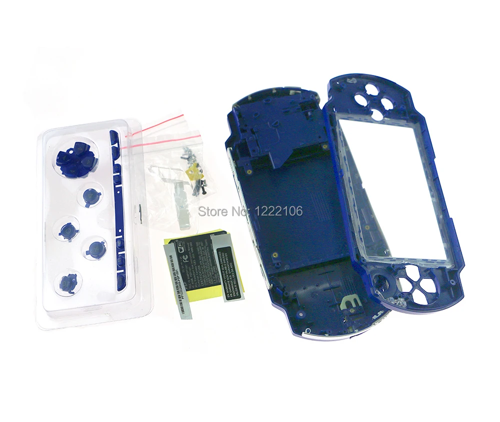 ChengChengDianWan многоцветный чехол для PSP 1000 PSP1000 полный корпус Крышка корпуса сменные