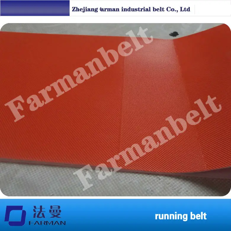 Высокое качество 2 0 мм черный алмаз ПВХ конвейерная лента для беговой дорожки