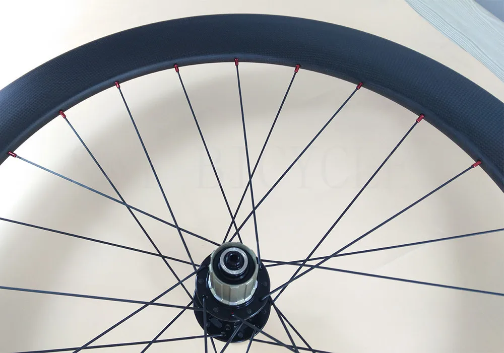 SKY 60mm Clincher road disc Rear bike wheel 24 holes 26mm width light aero spoke 6 bolt hub CX CycloCross carbon | Спорт и