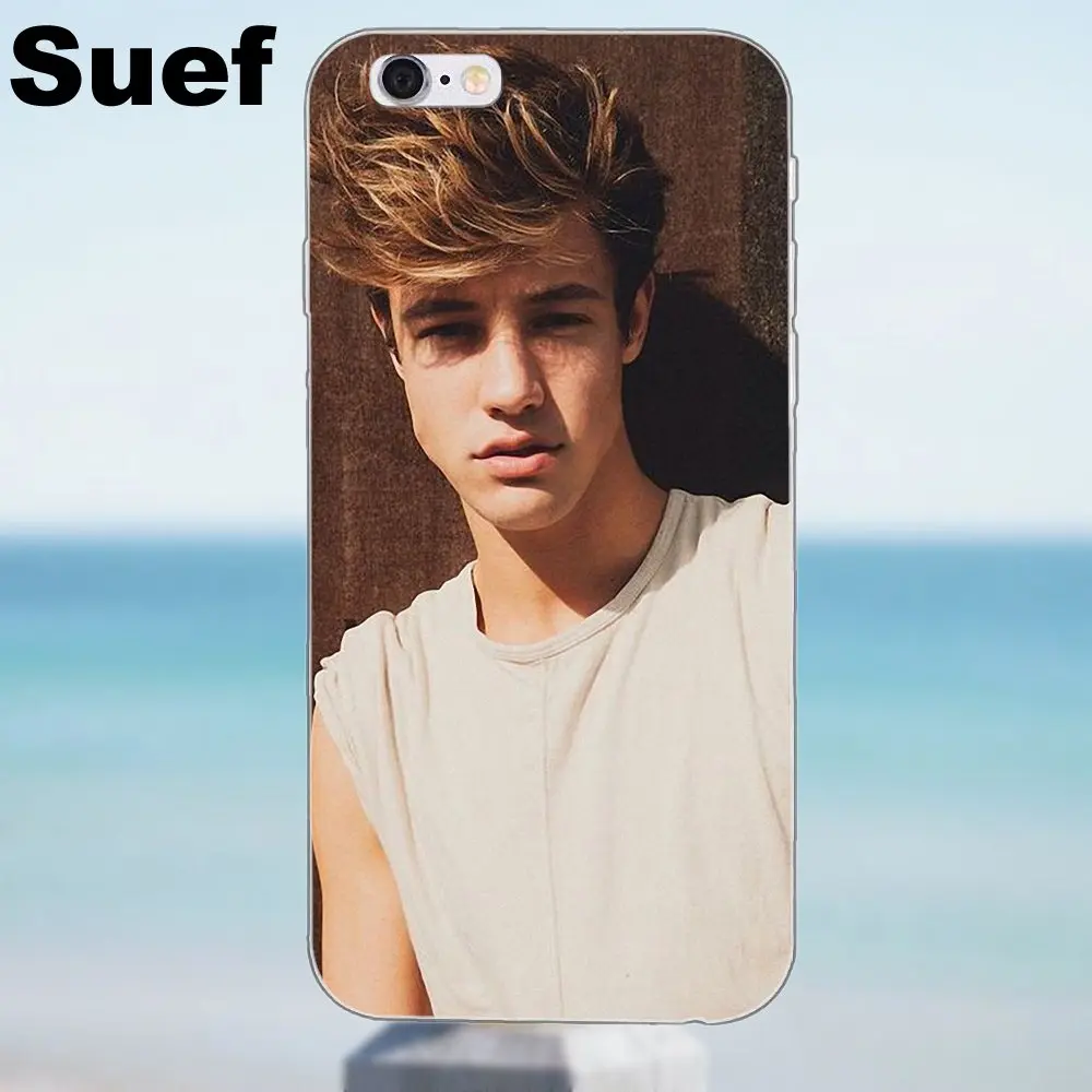 Suef ТПУ горячая Распродажа для iPhone 4 4S 5 5S 5C SE 6 6S 7 8 Plus X Samsung Galaxy J1 J3 J5 J7 A3 A5 2016 2017 Cameron