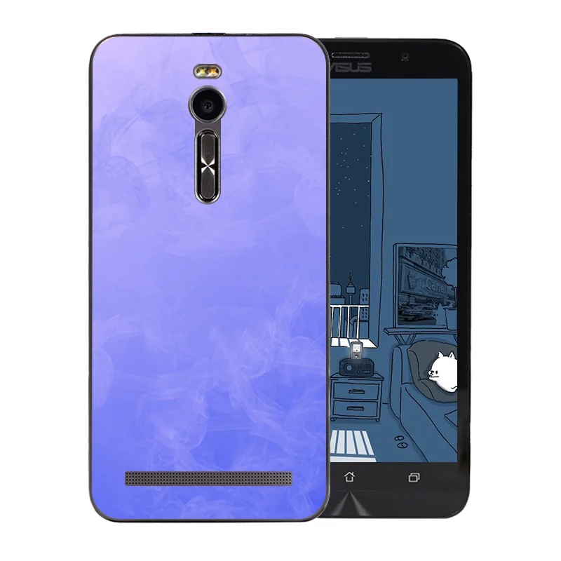 Чехол для телефона Asus Zenfone 2 ZE551ML с цветным каменным узором Мягкая силиконовая