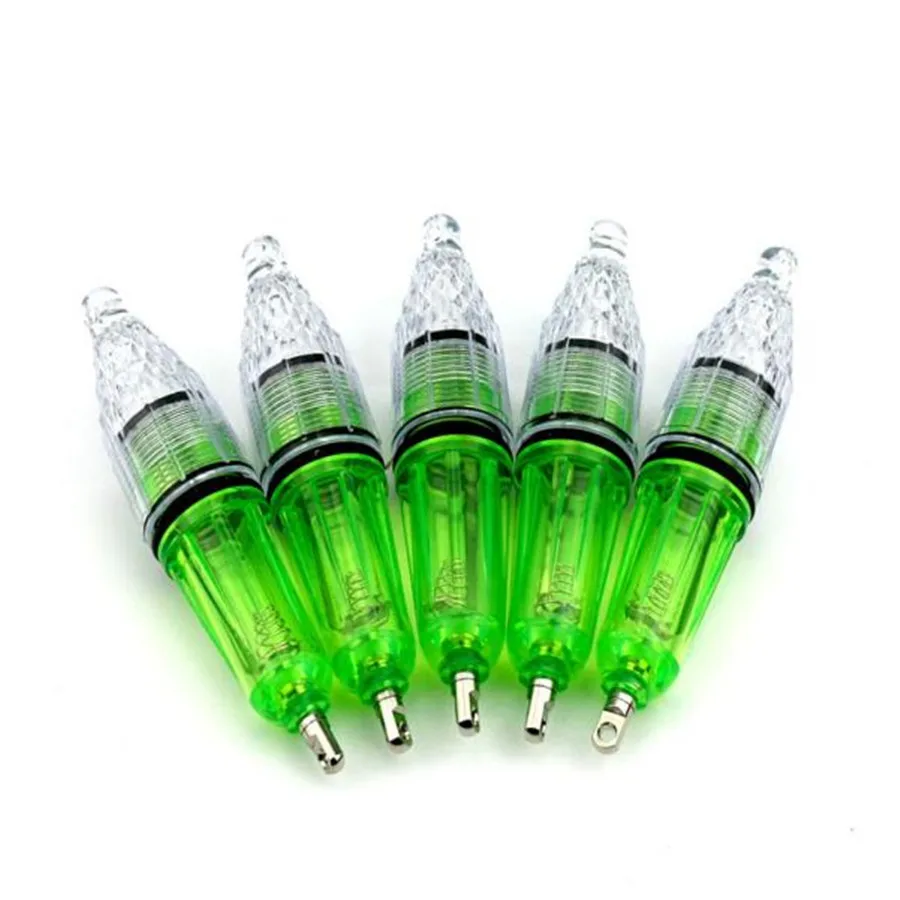 Новинка яркий светодиодный фонарь для подводной рыбалки 12 см синий красный белый