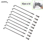 40 шт.партия, спицы из нержавеющей стали 2,6, 12 г, диаметр 304 мм