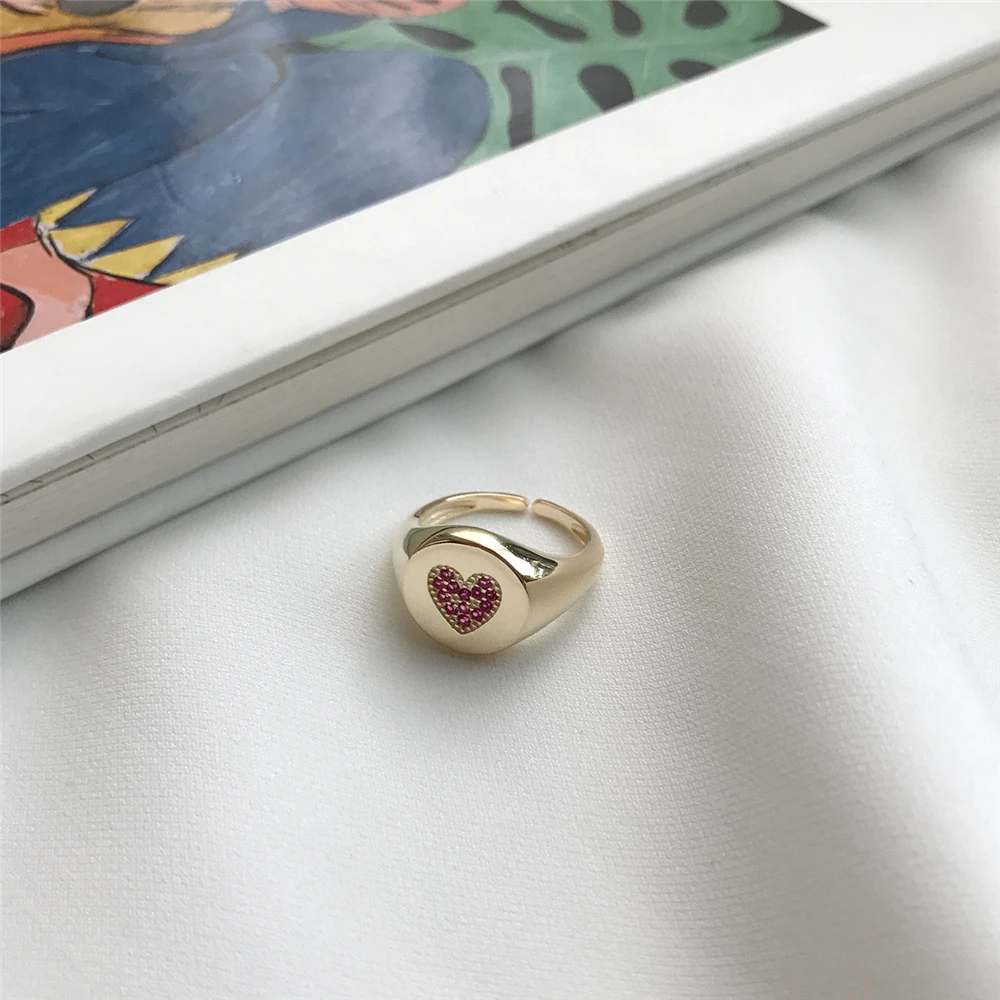 Кольцо с сердечками, Настоящее серебро 925, ювелирные изделия Anillos, винтажные, вечерние, подарок, минимализм, Haut Femme, Bague Femme Aneis Joyas, панк кольца для женщин
