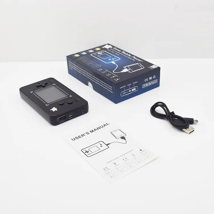 Данные лягушка 2 в 1 Ретро портативная игровая консоль мобильный Банк питания зарядное устройство встроенный 188 игра для iPhone ipad мощность 4000 мАч