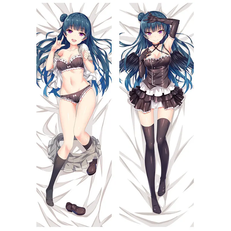 Аниме Lovelive Солнечный свет Декоративная Подушка Чехлы Yoshiko Tsushima Minami Kotori наволочки обнимая постельные принадлежности для тела наволочки - Цвет: 2