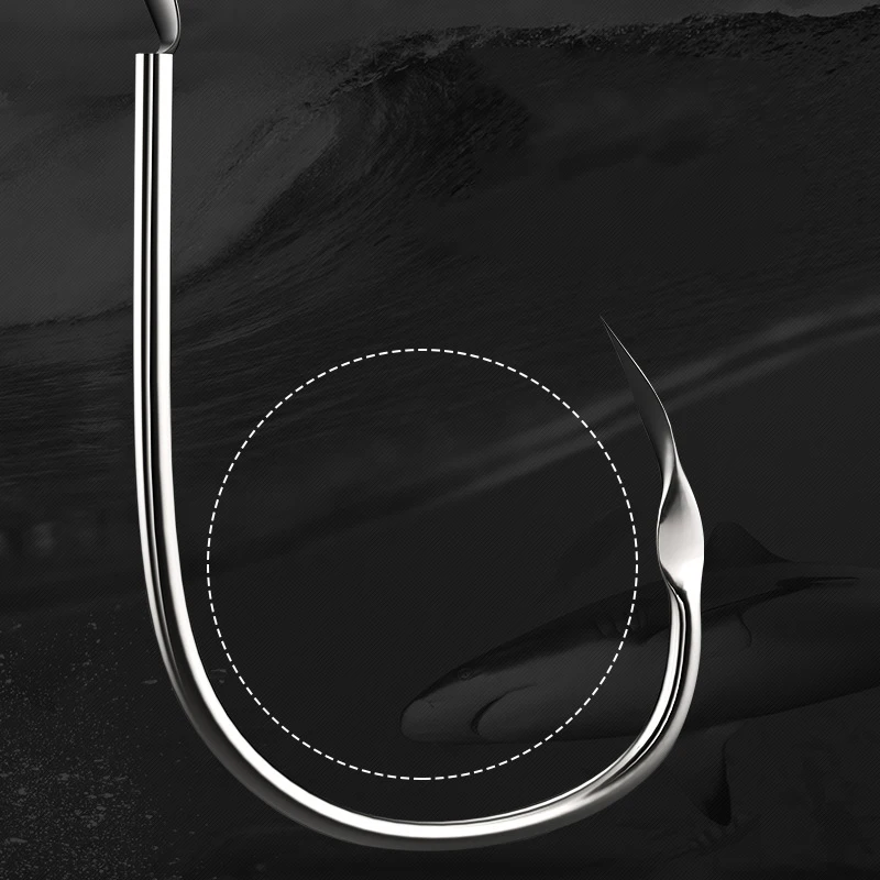 30 палочек из высокоуглеродистой стали рыболовный крючок одиночный круг для