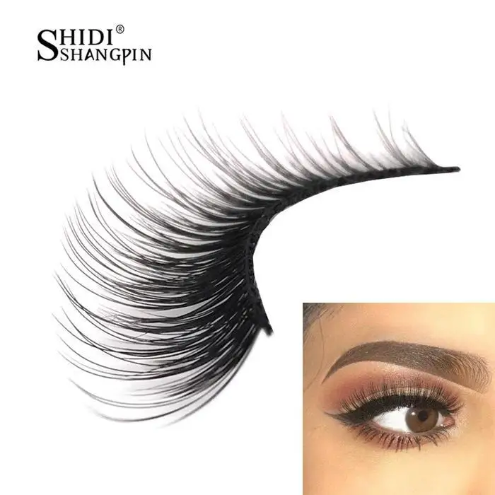 Мода 3 пары природных Накладные ресницы накладные длинные Макияж 3d из норки