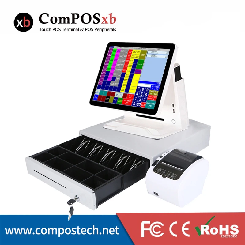15 &quotресторанное оборудование высокого качества кассовый аппарат для POS
