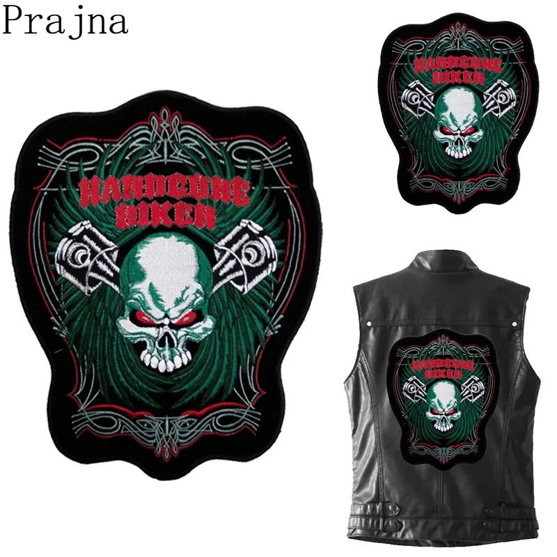 Праджня гладильная патч Новые Лос Анджелеса заплатка на спине в виде черепа