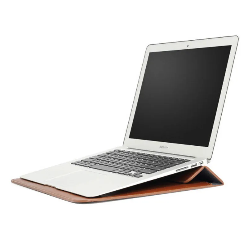 Ультратонкий чехол для ноутбука из искусственной кожи Macbook Air 11 13 Pro Retina 12 15