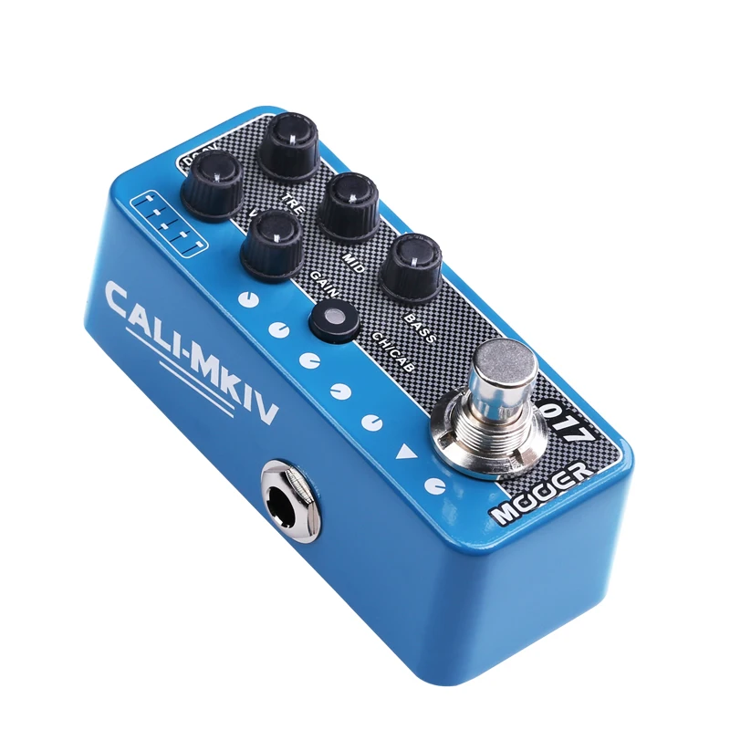 Mooer M017 CALI MK IV Electric Guitar Effects Pedal Speaker Cabinet Simulation High Gain Tap Tempo Bass Accessories Stompbox enlarge
