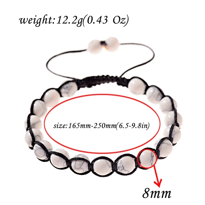 OIQUEI Braided Bracelet Men Handmade 8mm Classic Natural Tiger Eye Stone Charms Hommes Fashion Jewelry Pulsera Hombre | Украшения и