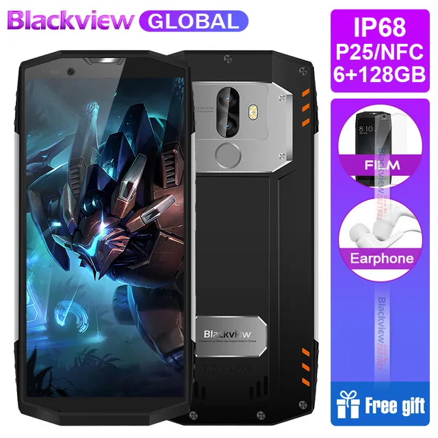 Быстрая доставка BLACKVIEW BV9000 PRO 5 7 &quotсмартфон IP68 Водонепроницаемый 6G + 128G P25 2 6 GHz 4180 mAh