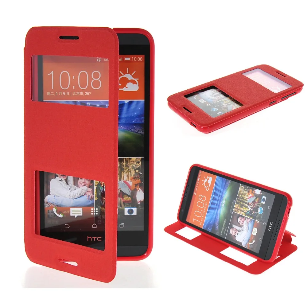 Чехол из искусственной кожи для HTC Desire 620 5 0 дюйма 620G 820 мини-чехол с откидной