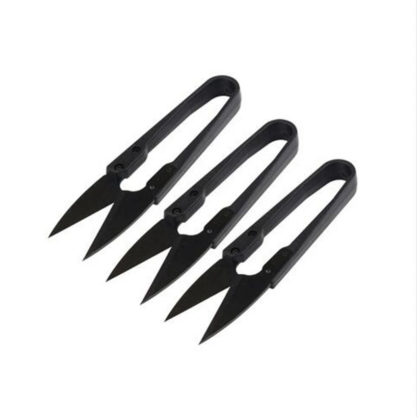 

3/12pcs black sewing scissors cut the clothes sewing line DIY accessories small and sharp but use convenient #TC-805B
