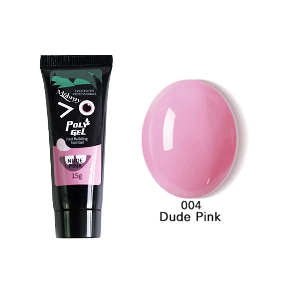 04NUDE PINK Major dijit 15 мл поли гель для наращивания пальцев желе полигель гель для ногтей Камуфляжный УФ светодиодный твердый гель акриловый строительный гель - Цвет: 04NUDE PINK