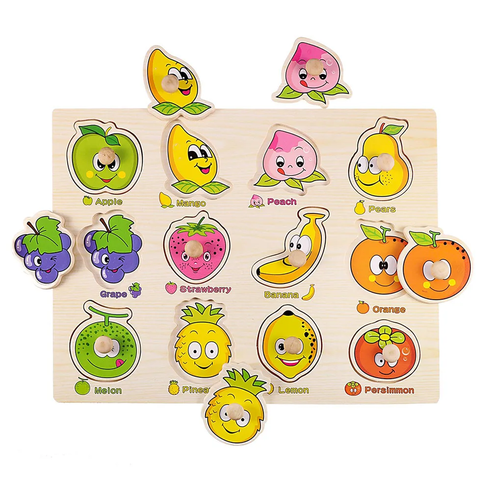 Детская развивающая игрушка для раннего развития новая деревянная головоломка с