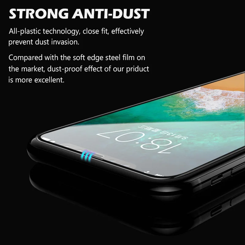 Изогнутое закаленное 3d стекло JONSNOW для iPhone 11 Защита экрана Pro 9H защитная пленка X XR
