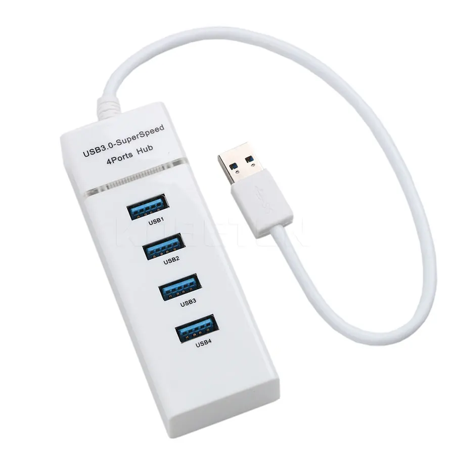 Kebidu Новый высокоскоростной 5 Гбит/с 4 порта USB концентратор 3 0 разветвитель