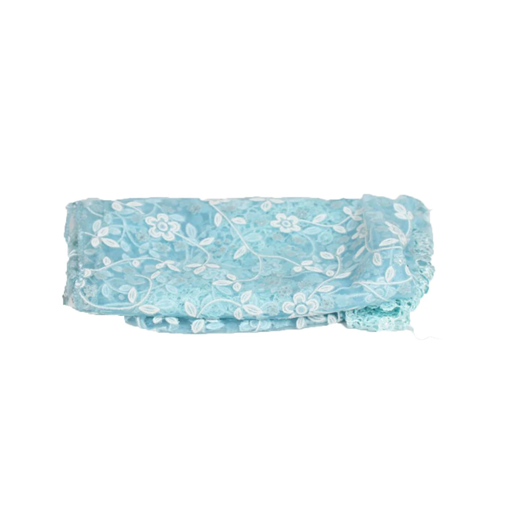 Light blue Эластичный фон для новорожденных; тканевый костюм для фотосессии; наряд для фотосессии; эластичная кружевная обертка; реквизит для фотосессии новорожденных - Цвет: Light blue