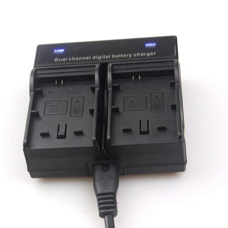 Двухканальное зарядное устройство для SONY NP-FV100 FV70 FV50 FH100 FH70 FH60 FH50 FP90 FP71 FP70 FP60 FP51 FP50 |