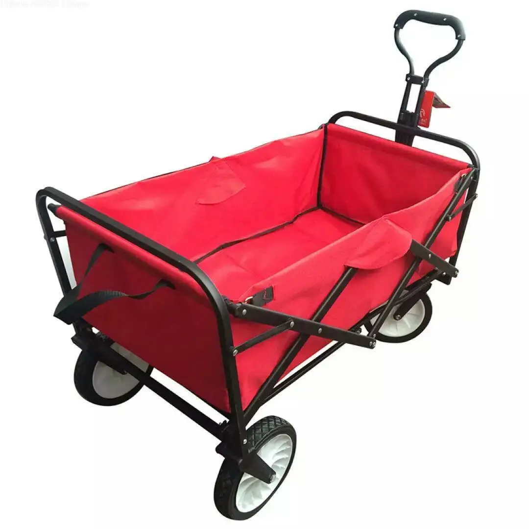 Складной утилита Wagon пляжные корзина для покупок 600D ткань Оксфорд Портативная