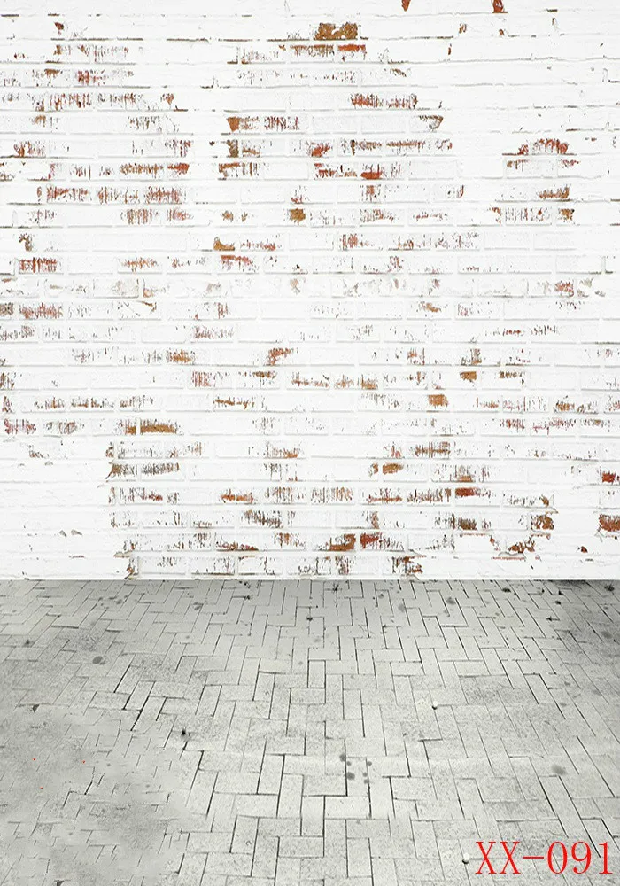 Фон для студийной фотосъемки тканевый якорь белая кирпичная стена|white brick wall|brick