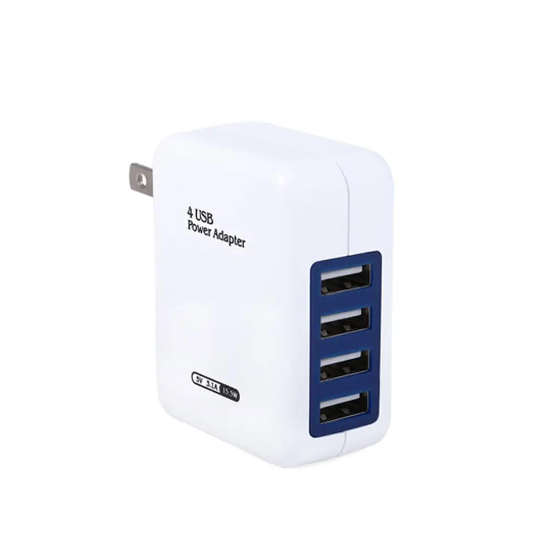 5V 3.1A четырехпортовый usb-разъем для зарядки многопортовый многофункциональный