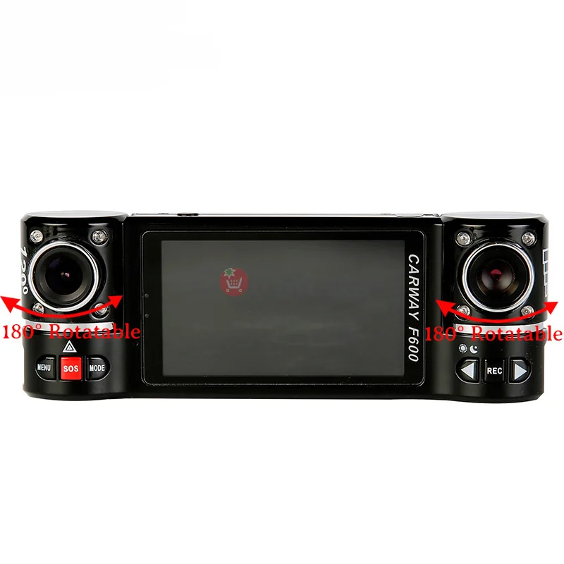 F600 Видеорегистраторы для автомобилей 2 7 дюймов ЖК дисплей HD 1080 P двойной Камера