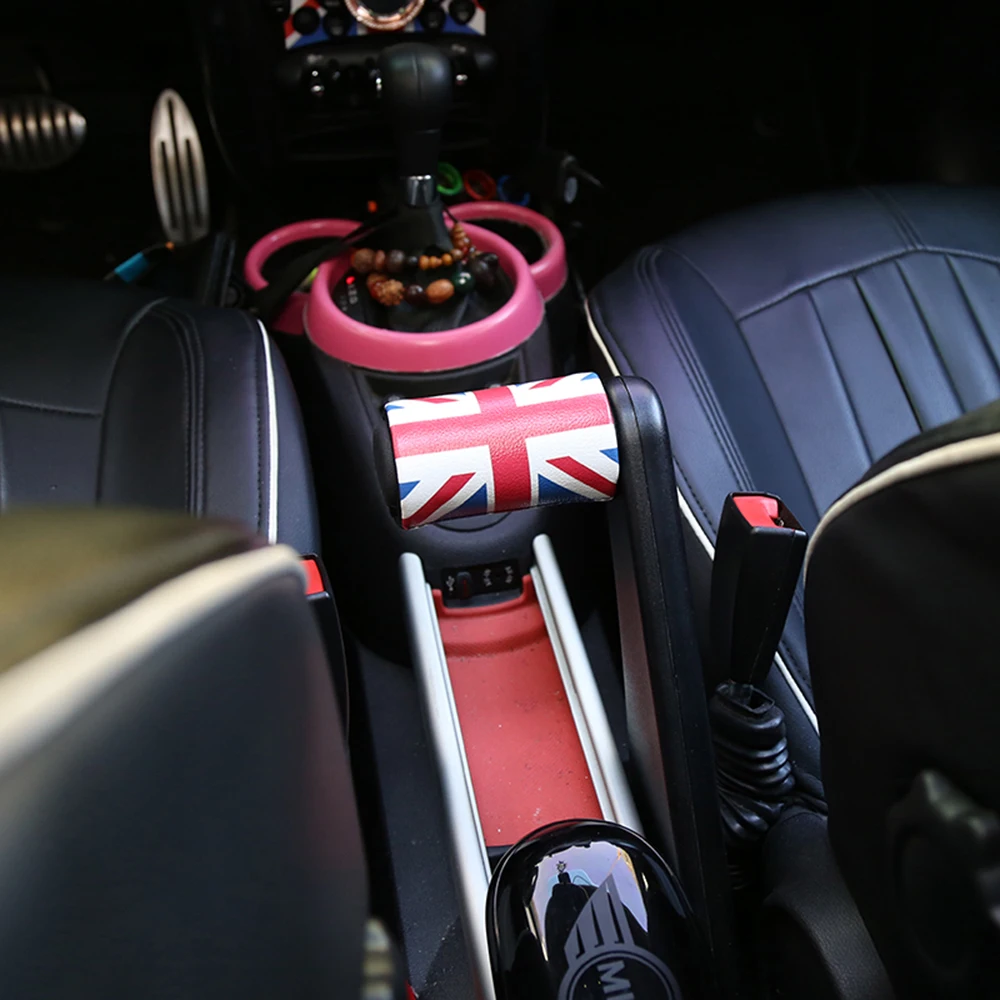 Крышка автомобильного тормоза Union Jack защитная накладка из искусственной кожи для