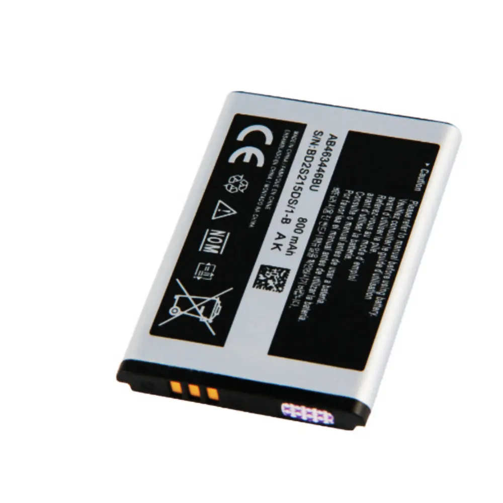 800mAh AB553446BU для Samsung C3300K X208 B189 B309 F299 E329 GT C3520 E1228 E1200M E339 аккумулятор высокого