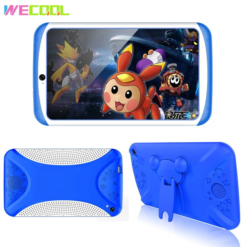 Детский планшет WeCool 7 дюймов Android 8 ГБ для хранения Предустановленная детская