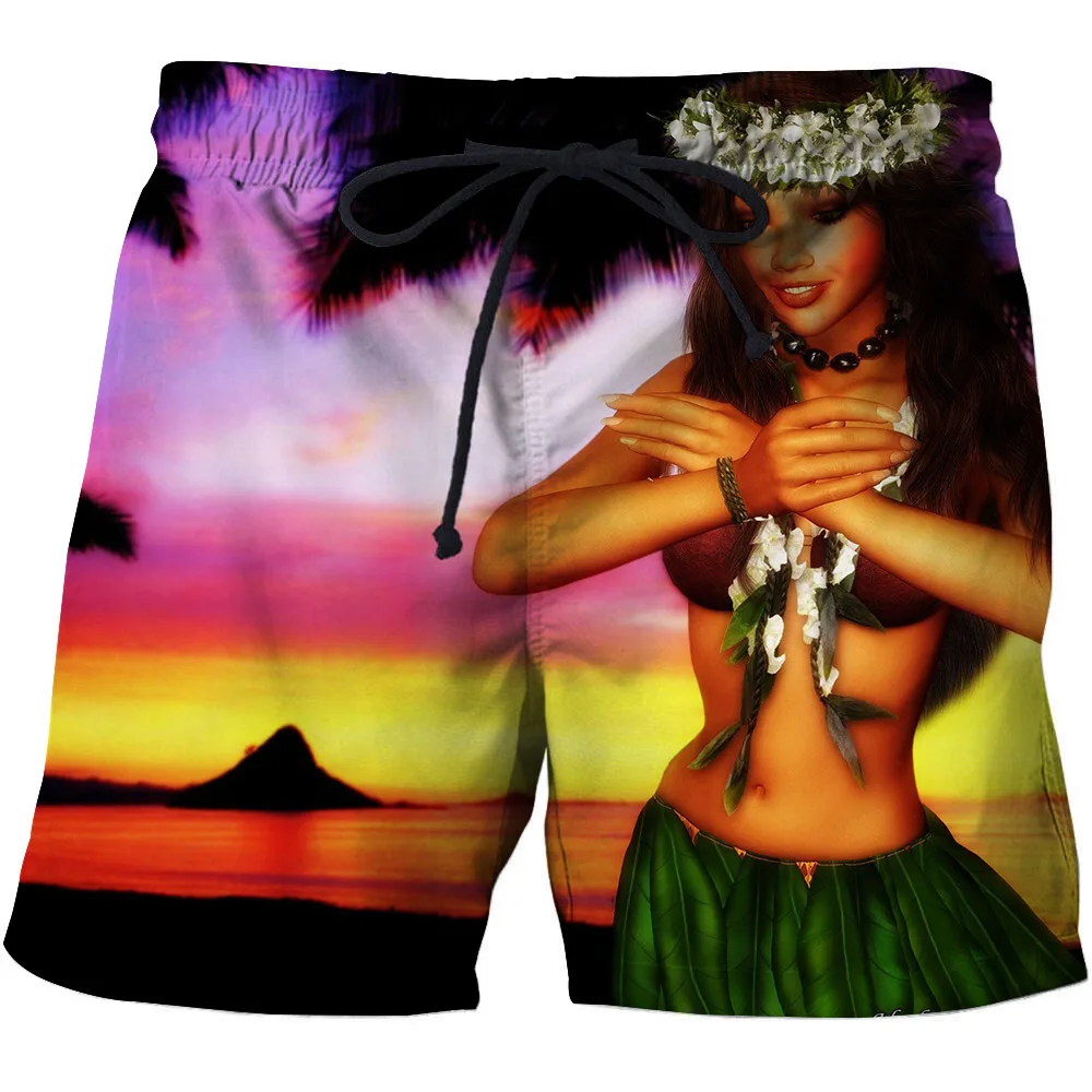 

Pray 3D Print Summer Surfing Beach Shorts Masculino Pant Printed Board Shorts Men Anime Short Plage Quick Casual Pant