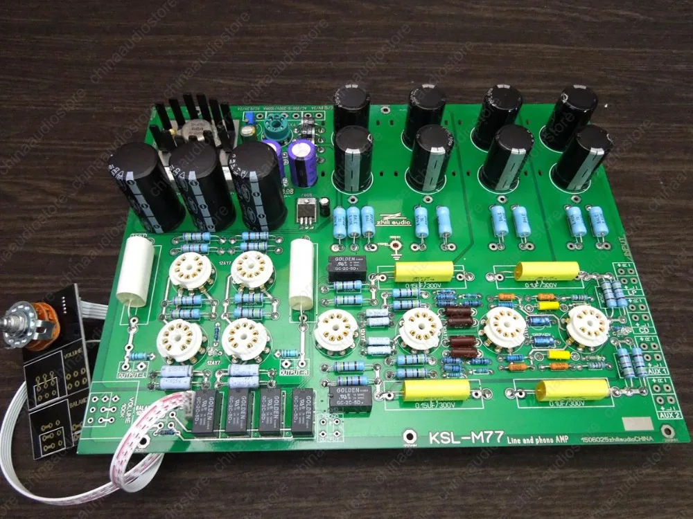 Hi End M77 тюбик Phono PREAMP усилитель с Stage стерео клапан плата Preamp DIY Kit Refere Fancy KONDO AUDIONOTE