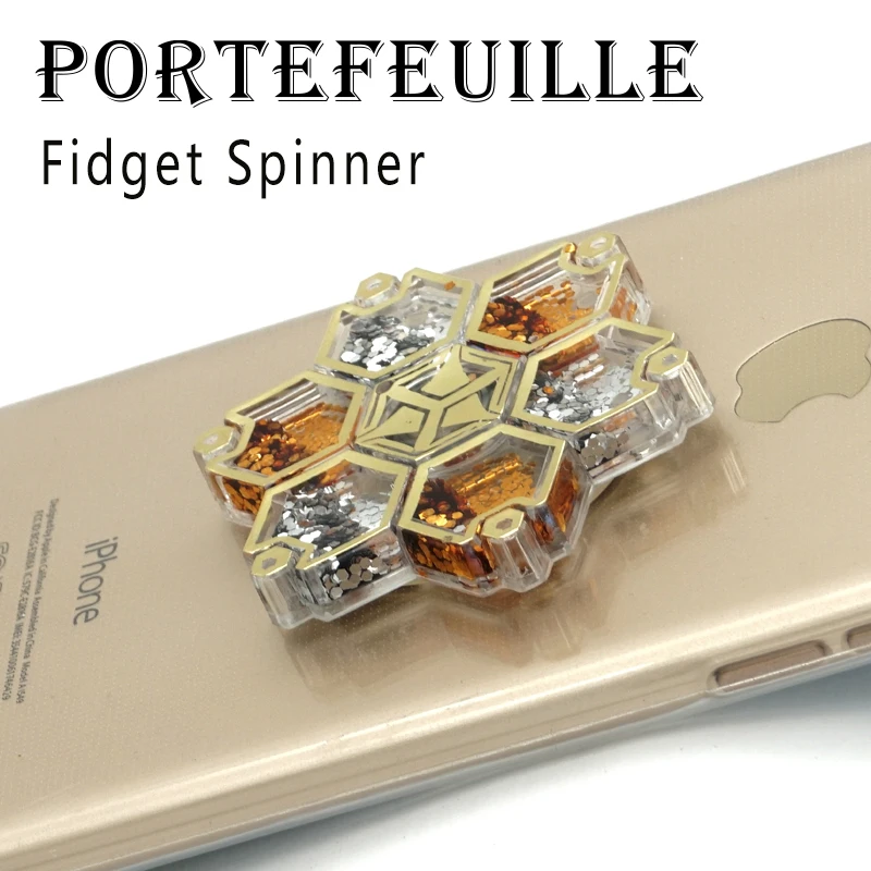 Portefeuille Непоседа Spinner Зыбучие Пески Фокус Тревога Помощи Игрушки Подставка