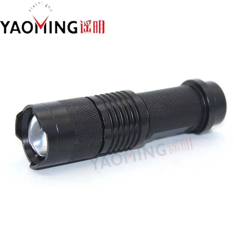 CREE Led 365nm УФ Фонарик фокусировка Регулируемая мини лампа Blacklight SK68 фиолетовый свет