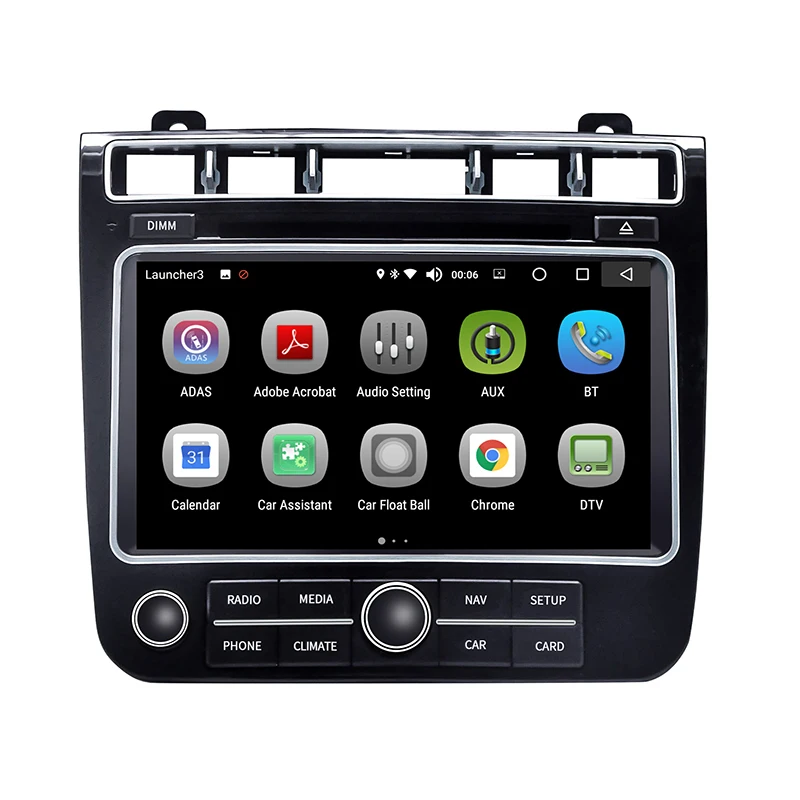 Автомобильный мультимедийный плеер Android 8 0 4 ГБ/32 ГБ DVD для VW/Volkswagen Touareg 2015 дюймовый