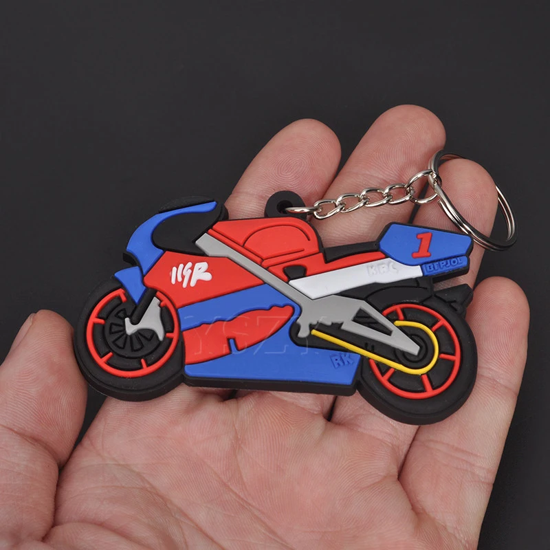Резиновый брелок для Yamaha Honda CBR 93 RR|Кольца ключей| |