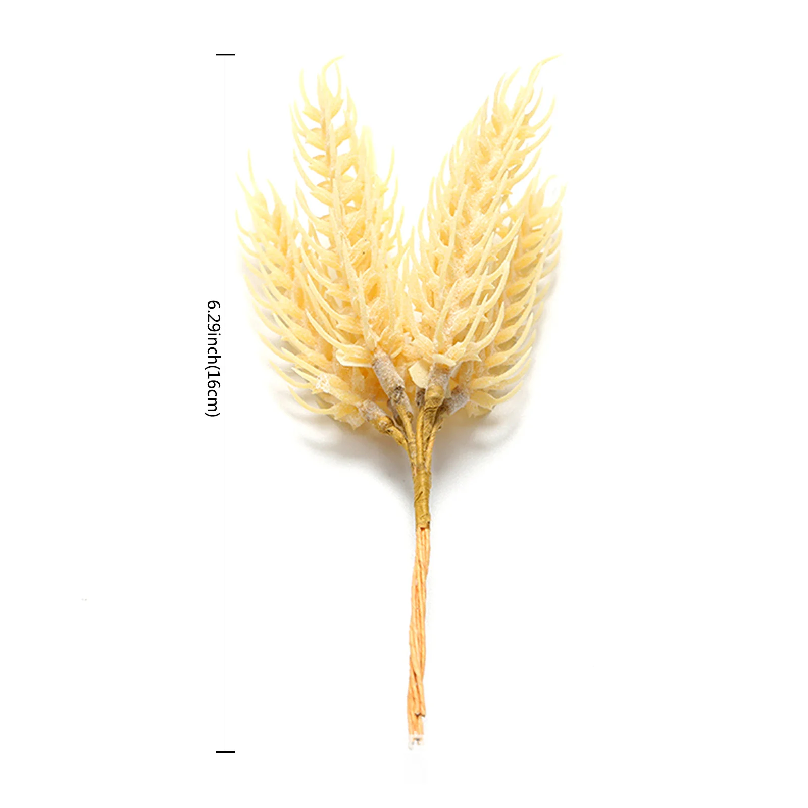 Искусственный цветок мини пластиковый пшеничный букет папоротник растение для