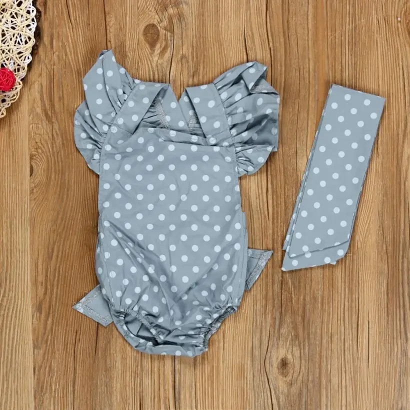 Летние Детские 2017 2 шт. для новорожденных девочек комбинезон комплект одежды