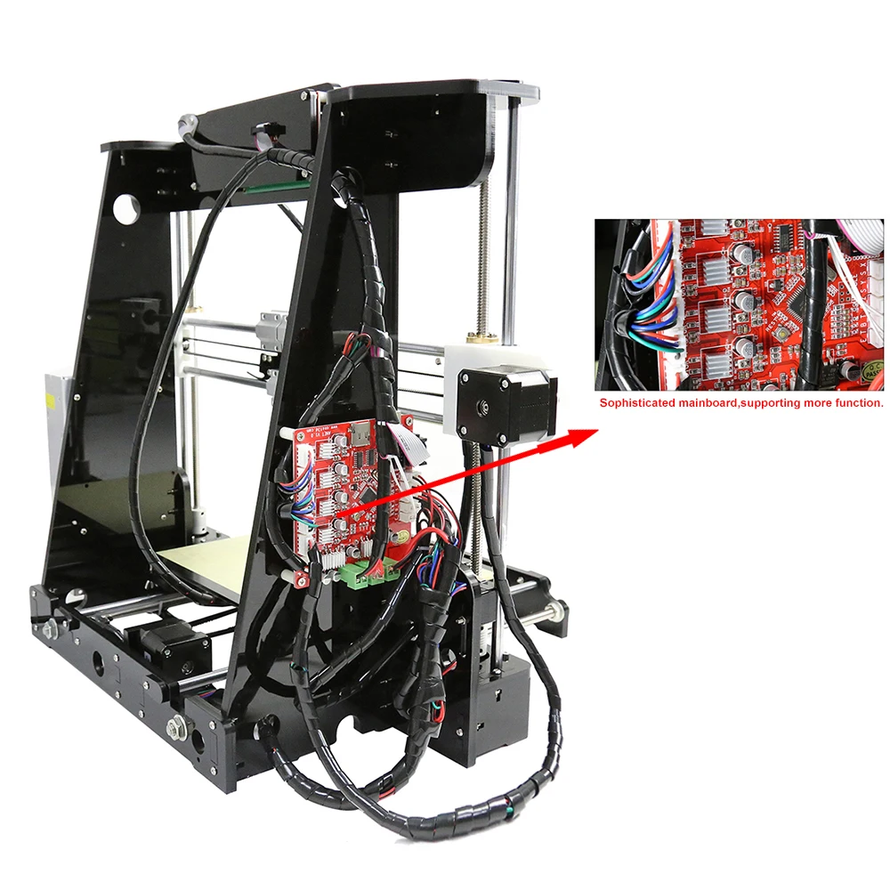 3D принтер Anet A8L с автоматическим выравниванием комплект для самостоятельной