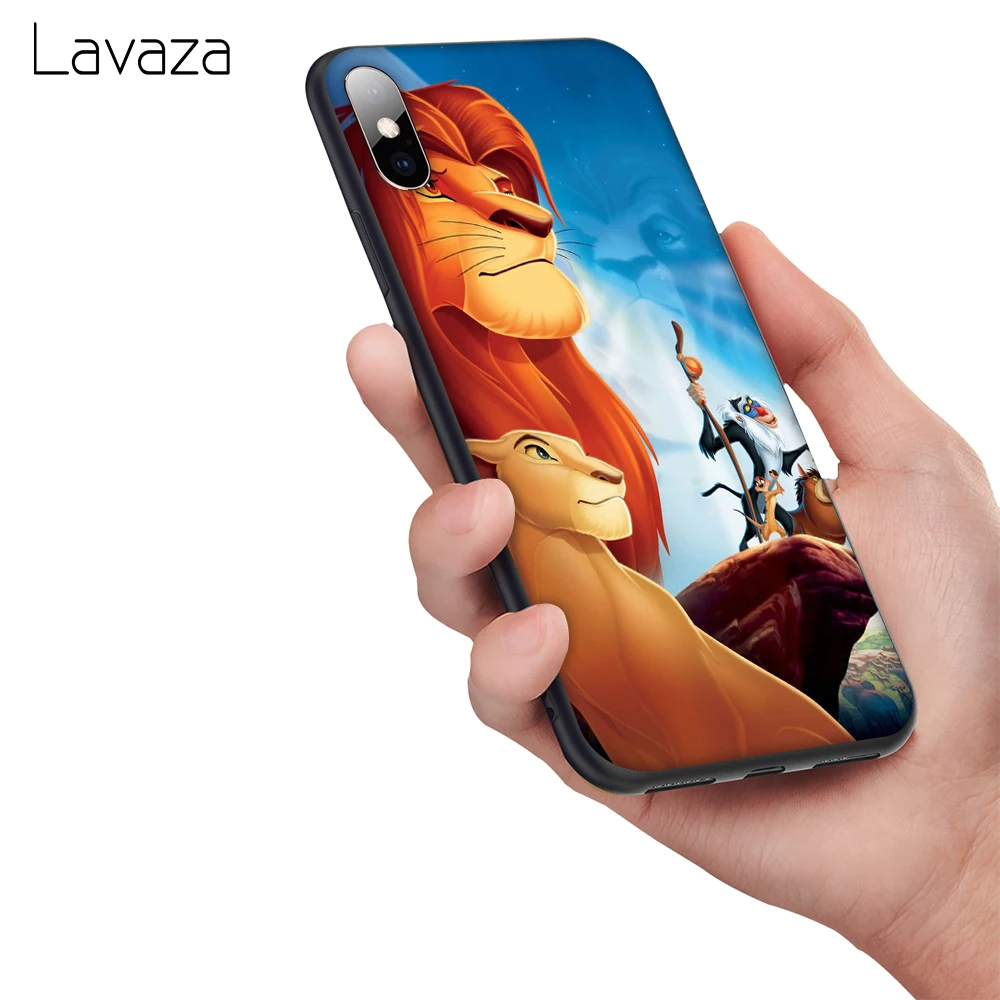 Lavaza Lion King Soft Silicone Case Cover for Apple iPhone 6 6S 7 8 Plus 5 5S SE X XS 11 Pro MAX XR |
