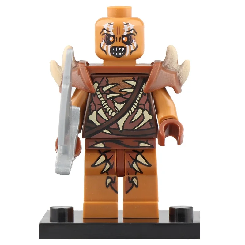 Legoed Властелин колец строительные блоки фигурки Фили железный фут даин гоблин