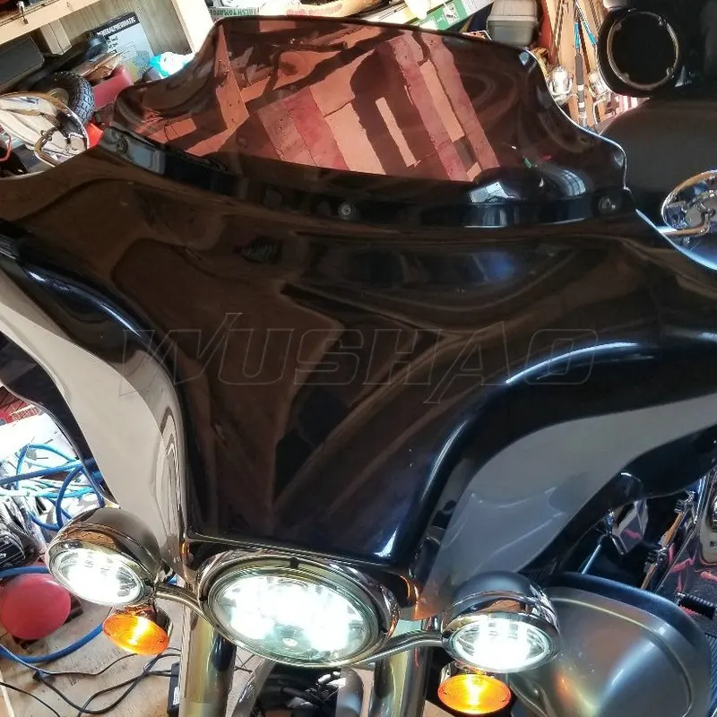 Ветровой экран на лобовое стекло для Harley Touring Electra Glide Ultra Classic Standard FLHT EFI FLHTCI FLHTI FLHTCU