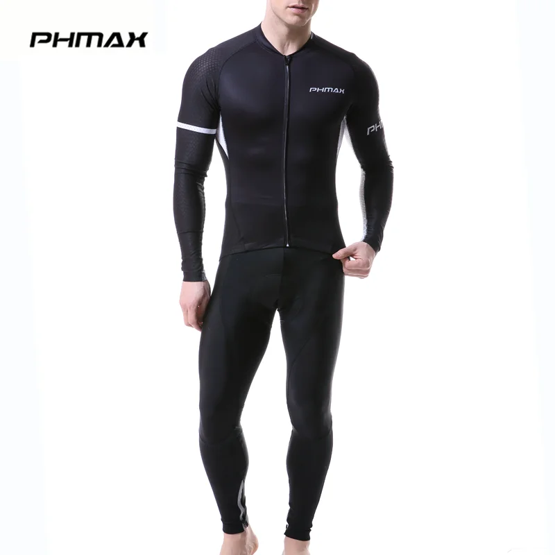 

PHMAX 2021 Long Sleeve Spring MTB Bike Clothes Racing Bicycle Clothing Ropa Maillot Ciclismo Cycling Set Pro Cycling Jersey Set