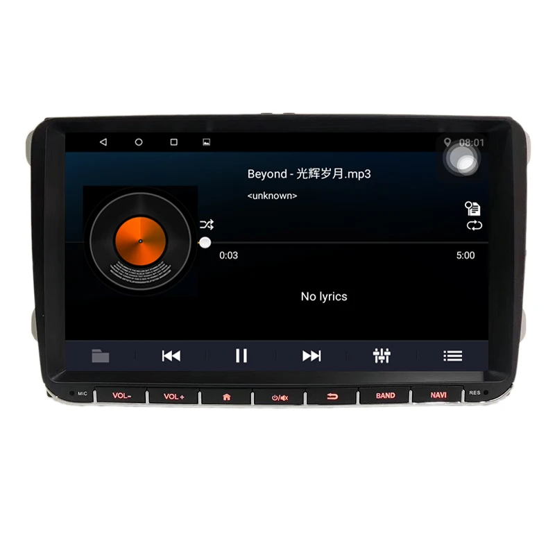 9 &quotAndroid 1 Автомобильный GPS навигатор для VW Volkswagen SKODA GOLF 5 Golf 6 POLO PASSAT B5 B6 JETTA TIGUAN dvd